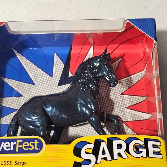 BreyerFest 2019 Stablemate Model Horse Sarge 711353 30th Anniversary Edition - Picture 6 of 8
